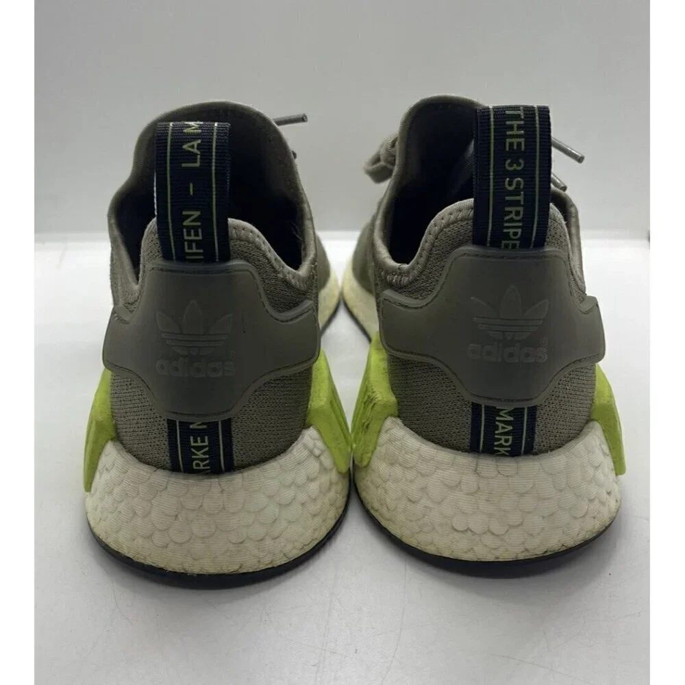 Adidas NMD R1 Trace Cargo Yellow 2019 Men's Size 8 Athletic Running Shoes BD7750